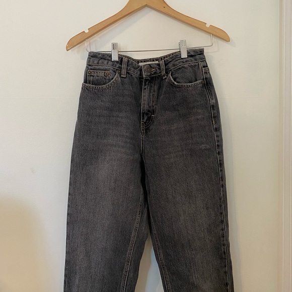 Topshop High Waisted Tall Mom Jeans - Picture 3 of 9